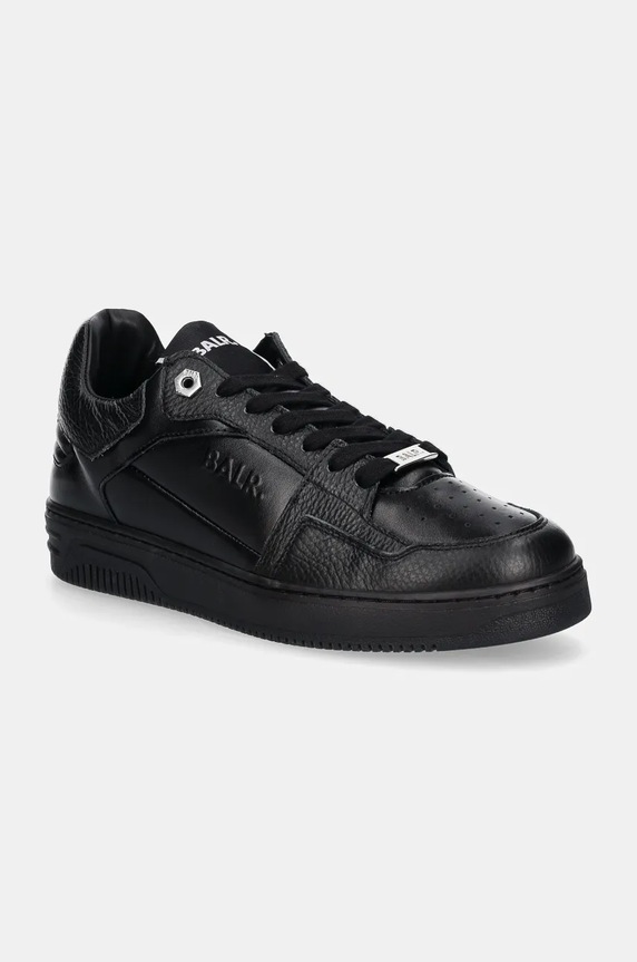 BALR. sneakersy skórzane The Club Urban Cup Sneaker niska czarny B1511.1046