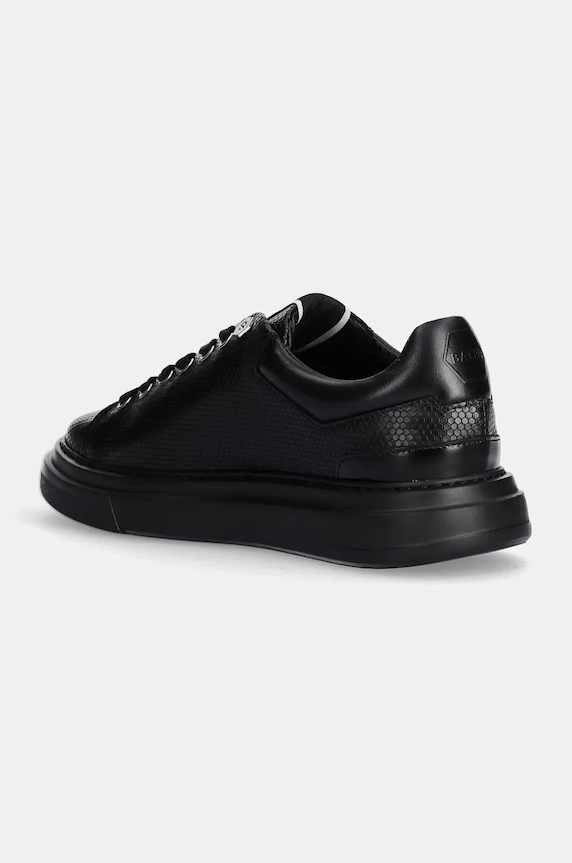 Obuwie BALR. sneakersy skórzane Game Day Hexagon Sneaker B1511.1038 czarny