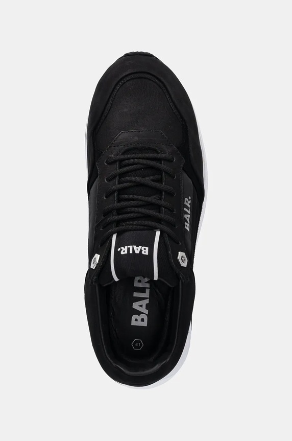 Kožené tenisky BALR. Brand Luxe Runner čierna B1511.1043