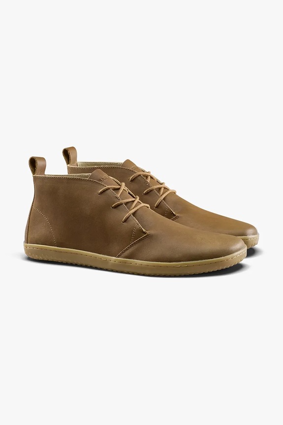 Vivobarefoot pantofi de piele GOBI IV 305436 maro SS25