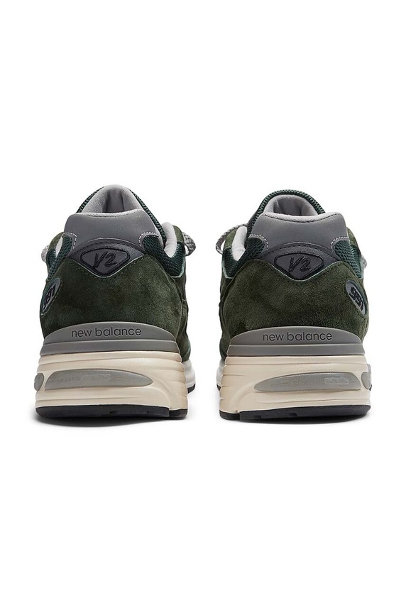 Scarpe New Balance sneakers 991v2 Kombu U991GR2 verde