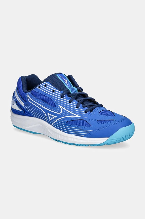 Обувки за спортове на закрито Mizuno Cyclone Speed 4 изкуствен син V1GA2380