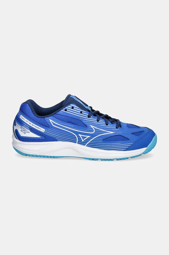 Обувки за спортове на закрито Mizuno Cyclone Speed 4 V1GA2380 син AW24