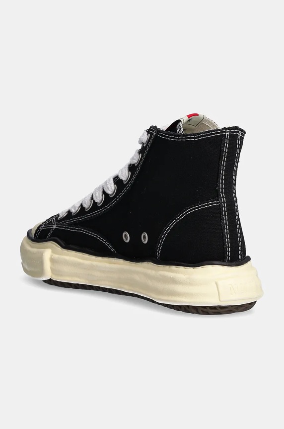 Scarpe Maison MIHARA YASUHIRO scarpe da ginnastica PTSN A13FW737 nero