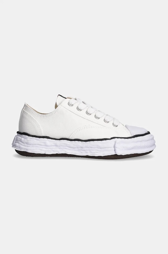 Tenisice Maison MIHARA YASUHIRO PTS23 Canvas Low-Top A11FW702 bijela AW25