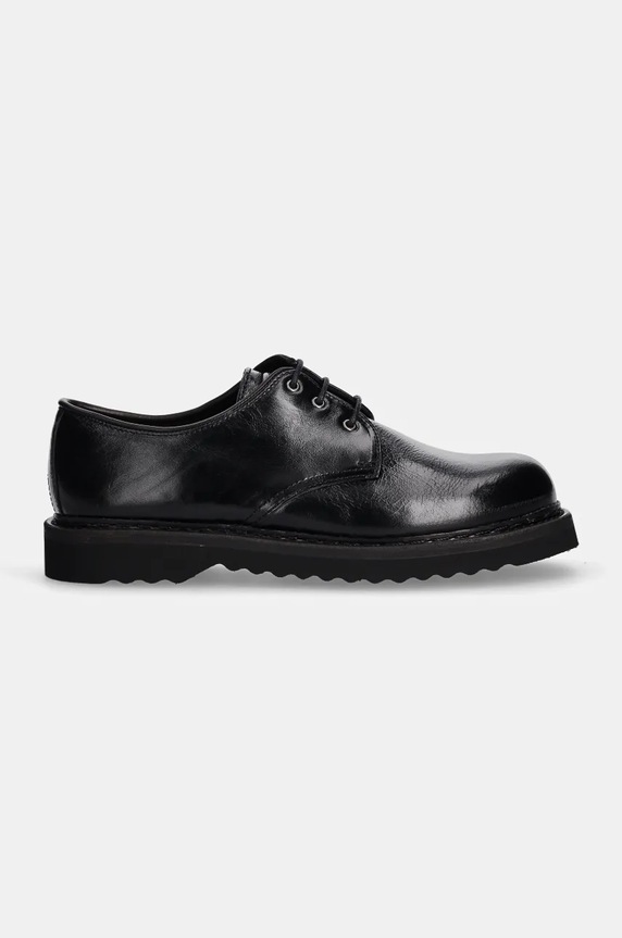 Our Legacy scarpe in pelle Trampler A4237LBC nero AW24