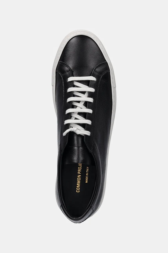 Common Projects leather sneakers Achilles Contrast Bumpy black 2432.7547