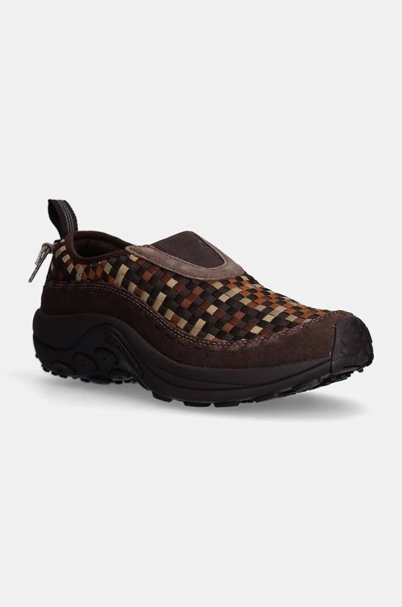 Cipele Merrell 1TRL Jungle Moc Evo Woven Se brušena koža smeđa J006445