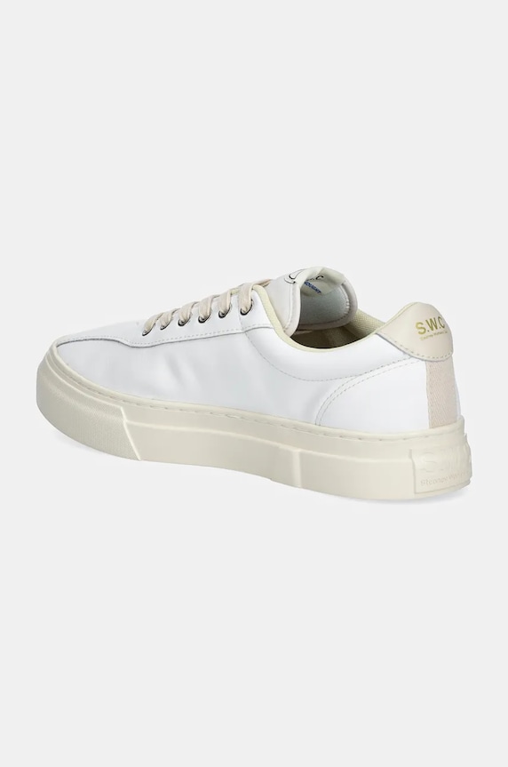 Obuv Kožené tenisky Stepney Workers Club Dellow 02 Cup Leather YA21500 biela