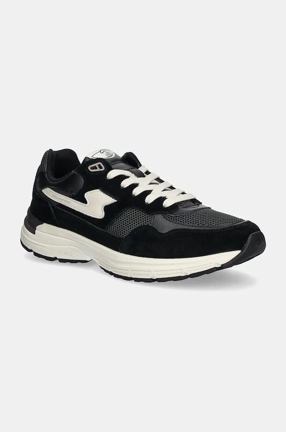 Tenisky Stepney Workers Club Amiel S-Strike Suede Mix textilní černá YP01115