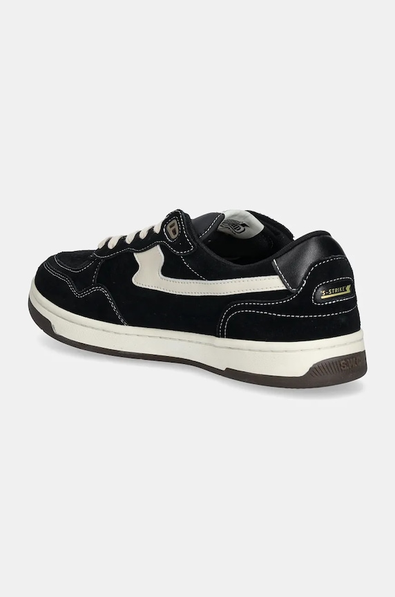 Παπούτσια Σουέτ sneakers Stepney Workers Club Pro Cup 01 S-Strike Suede YQ02015 μαύρο