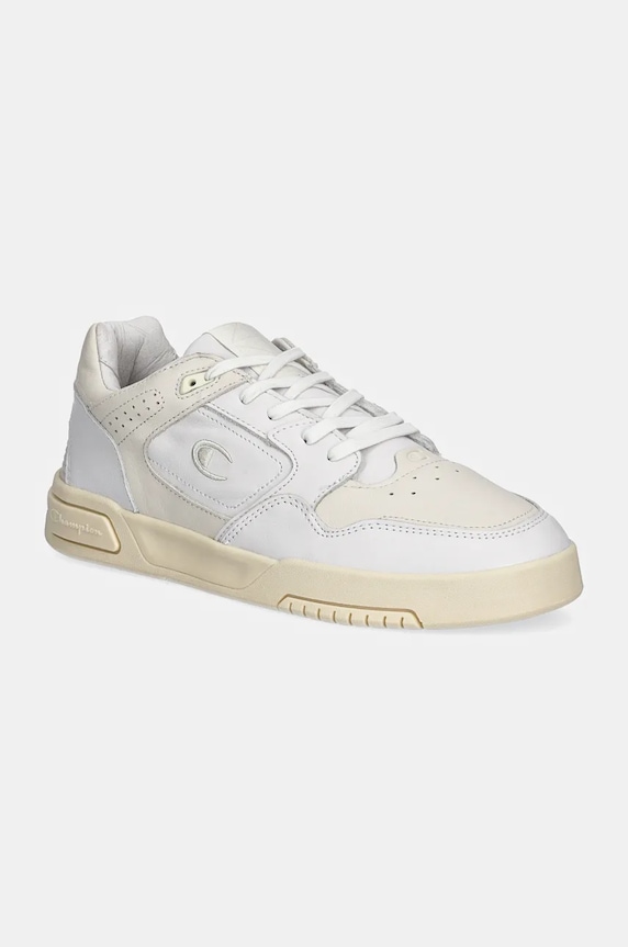 Champion sneakers in pelle ZN80 I&A Low Cut Planet friendly bianco S22373