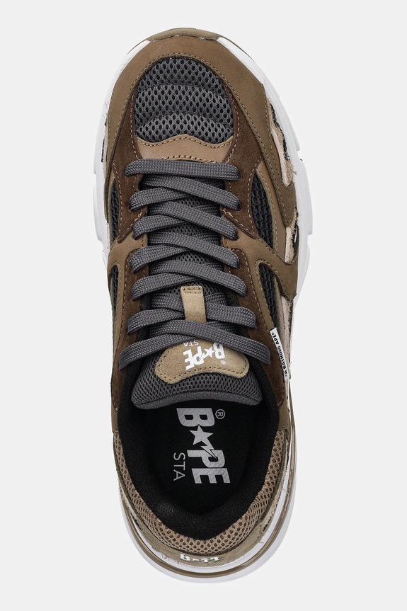 Tenisky A Bathing Ape SHARK STA #2 M2 hnědá 1K70191315
