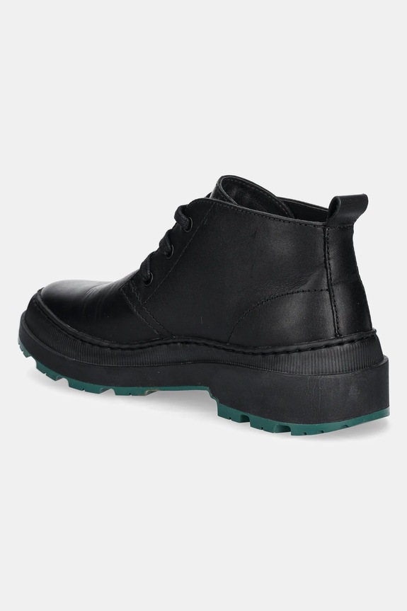Obuwie Camper trzewiki skórzane Brutus Trek K300434.007 czarny