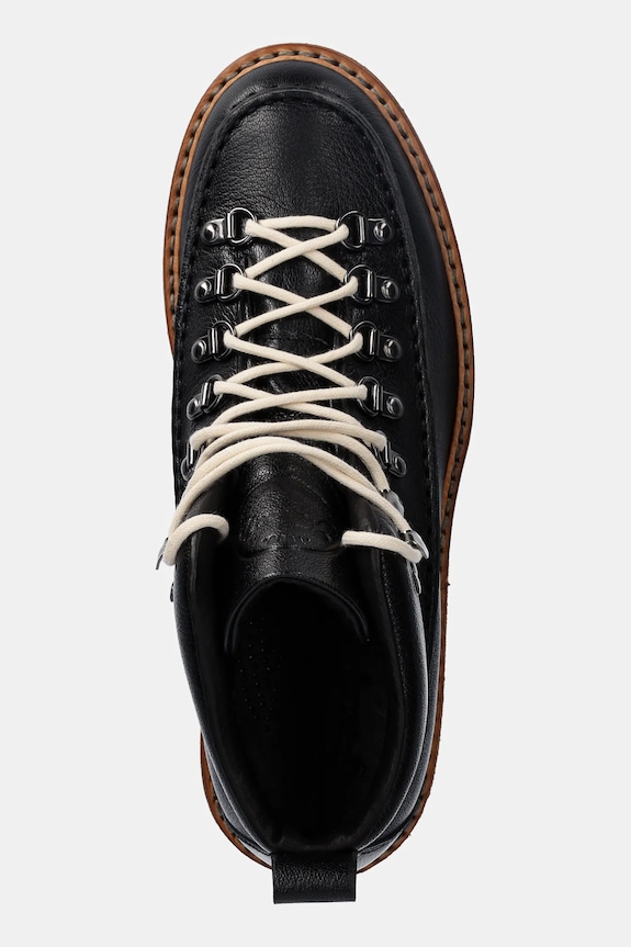 Fracap leather shoes Magnifico black MAGNIFICO.M60.ALLBLK
