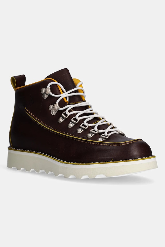 Kožené trapery Fracap Magnifico nezateplené hnědá MAGNIFICO.M60.BRNO