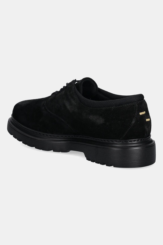 Boty Polobotky Filling Pieces Derby Suede 74922791861 černá