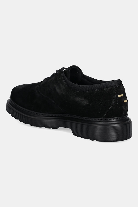 Boty Polobotky Filling Pieces Derby Suede 74922791861 černá