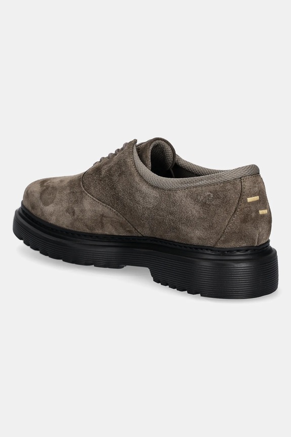 Boty Polobotky Filling Pieces Derby Suede 74922791174 hnědá