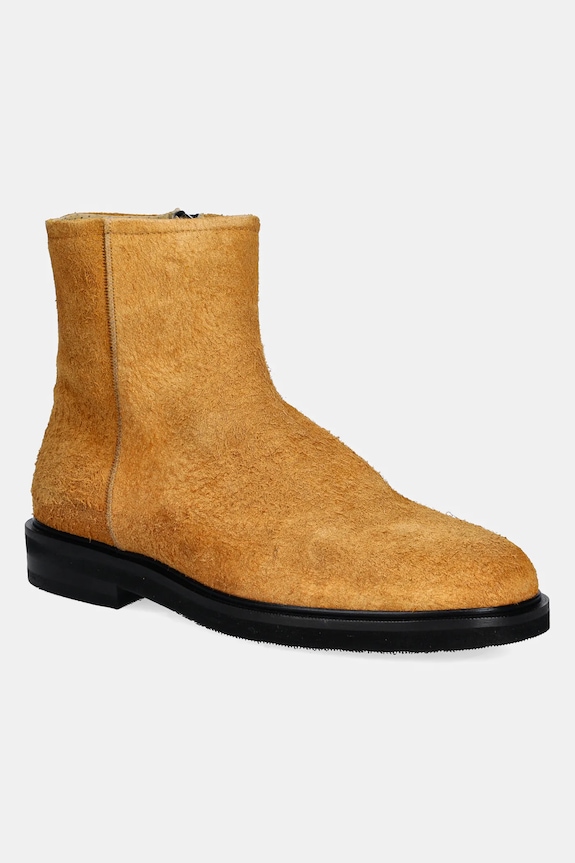 Filling Pieces scarpe in camoscio Western Chelsea Suede non isolato giallo 77922792057