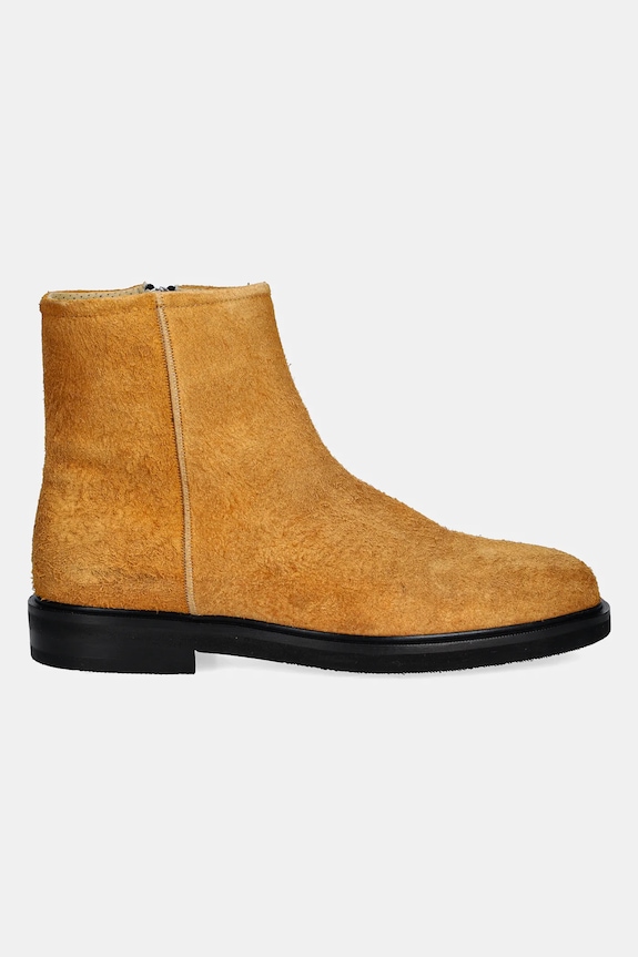 Filling Pieces scarpe in camoscio Western Chelsea Suede 77922792057 giallo AW24