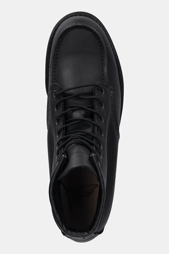 Шкіряні черевики Red Wing 6-inch Classic Moc чорний 8074.D