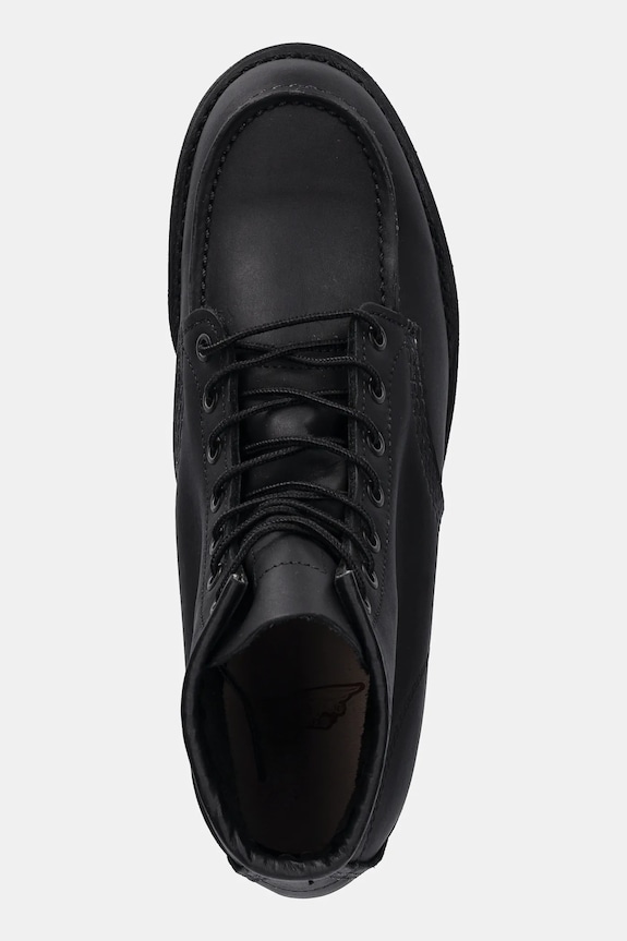 Шкіряні черевики Red Wing 6-inch Classic Moc чорний 8074.D