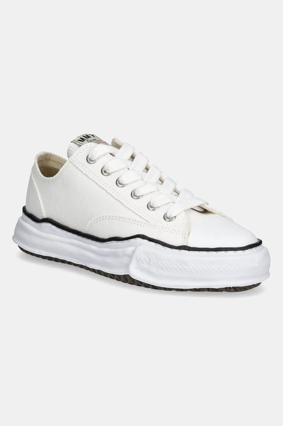 Maison MIHARA YASUHIRO plimsolls Peterson low white A01FW702.