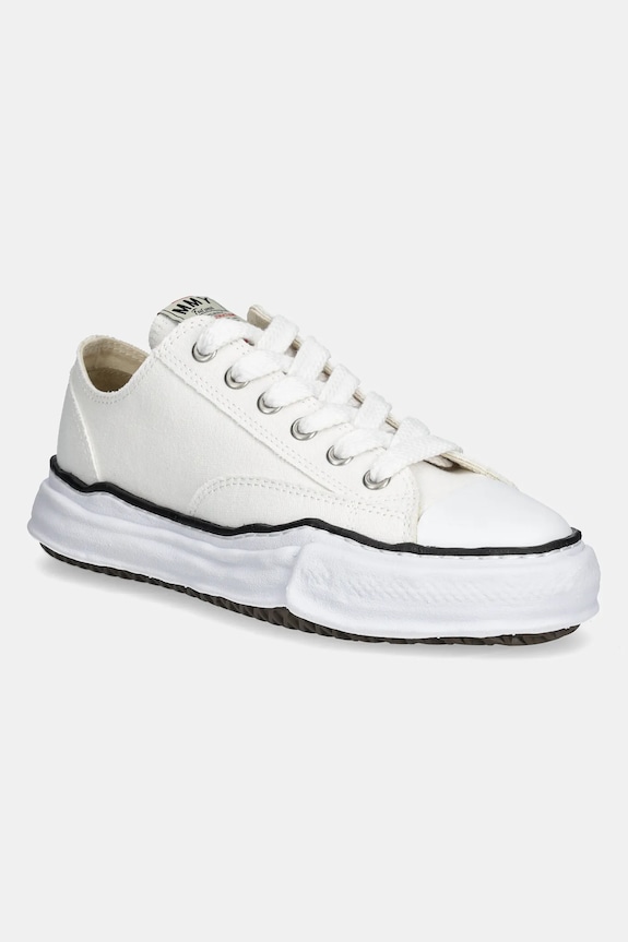 Maison MIHARA YASUHIRO plimsolls Peterson low white A01FW702.