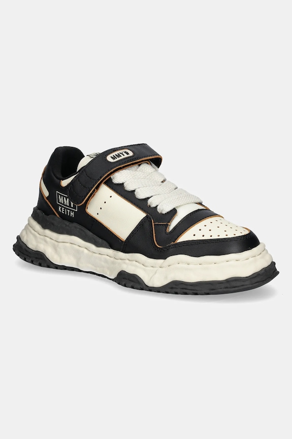 Maison MIHARA YASUHIRO sneakers Keith grain leather black A13FW702