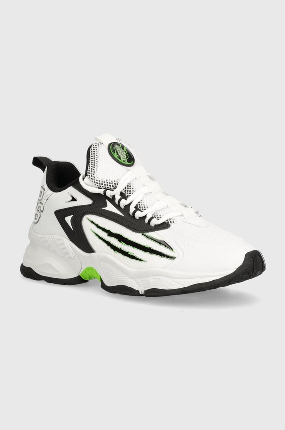 PLEIN SPORT sneakersy Lo-Top syntetyczny biały USC0612.STE003N.0127