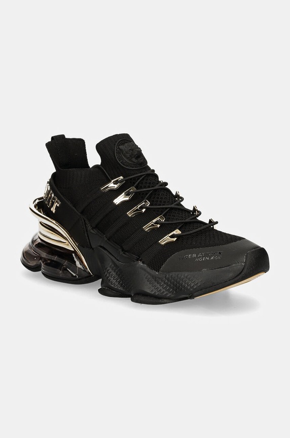 Sneakers PLEIN SPORT Tiger Attack Gen.X.04 συνθετικό μαύρο USC0518.STE003N.0216