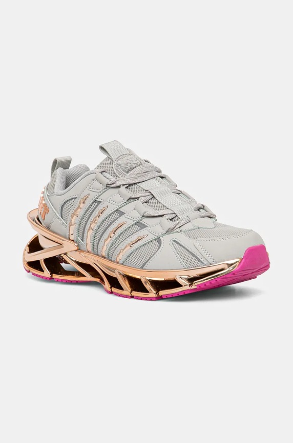 PLEIN SPORT sneakersy The Edge syntetyczny szary USC0530.STE003N.1003