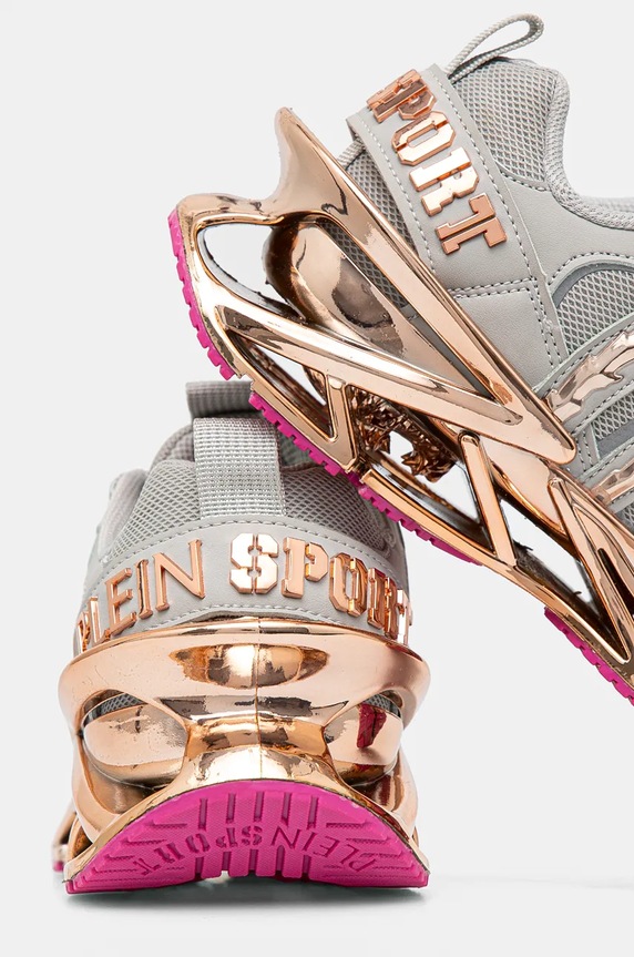 PLEIN SPORT sneakersy The Edge szary USC0530.STE003N.1003