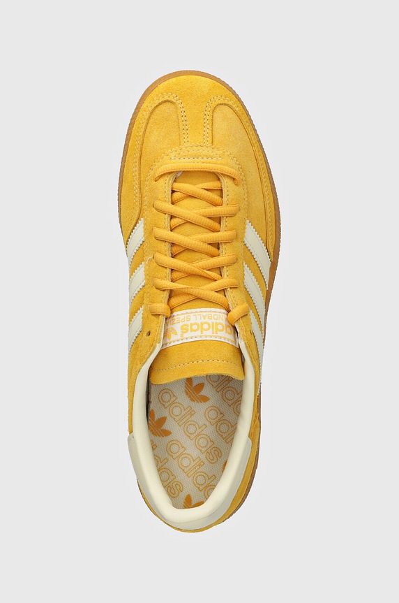 Σουέτ αθλητικά παπούτσια adidas Originals Hanball Spezial κίτρινο IF7088