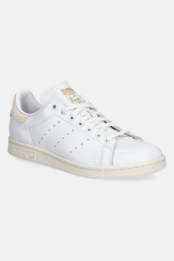 Kožne tenisice adidas Originals Stan Smith ravni bijela IH2141