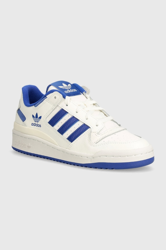 adidas Forum Low CL Core White Royal Blue flat white IH7829