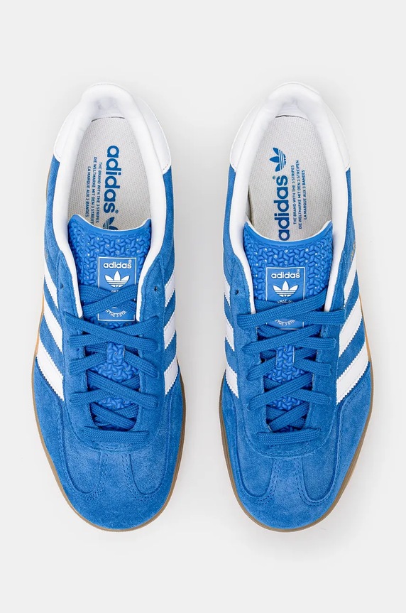 adidas Originals sneakers in camoscio Gazelle Indoor blu JI2061