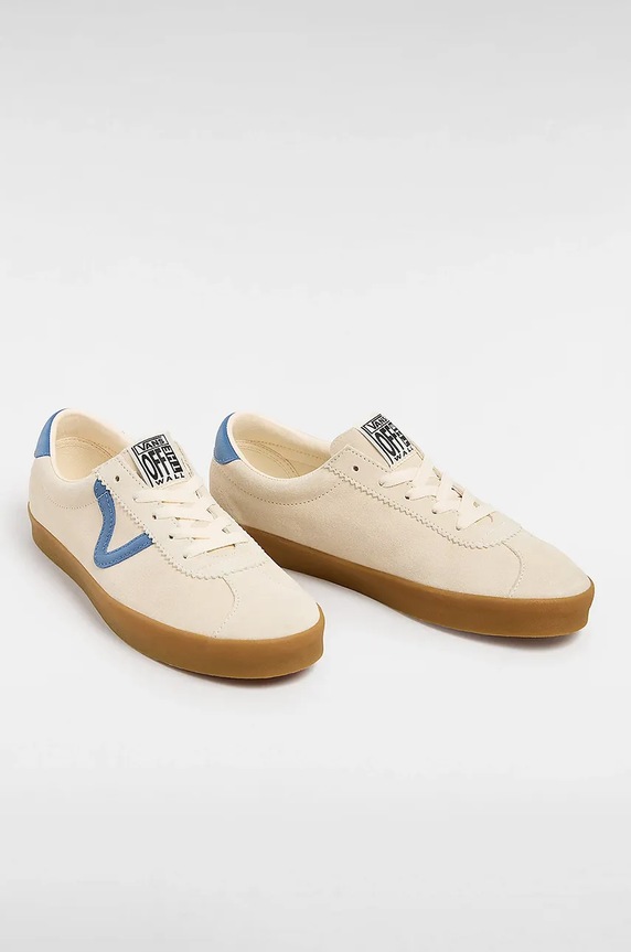 Vans tenisówki zamszowe Sport Low VN000CTDYY21 beżowy AW24