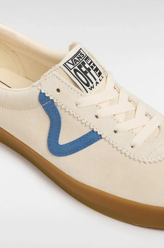 Obuwie Vans tenisówki zamszowe Sport Low VN000CTDYY21 beżowy