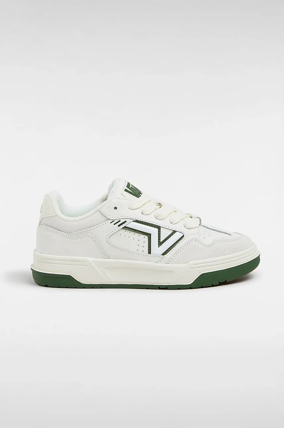 Sneakers Vans Upland δέρμα σαμουά λευκό VN000D1HBXU1