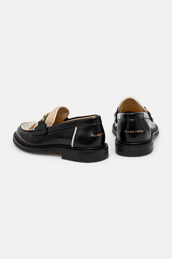 Cipők Filling Pieces mokaszin Loafer Pavillion 44278061861 fekete