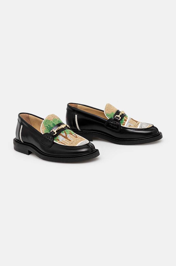 Filling Pieces mokaszin Loafer Pavillion fekete 44278061861