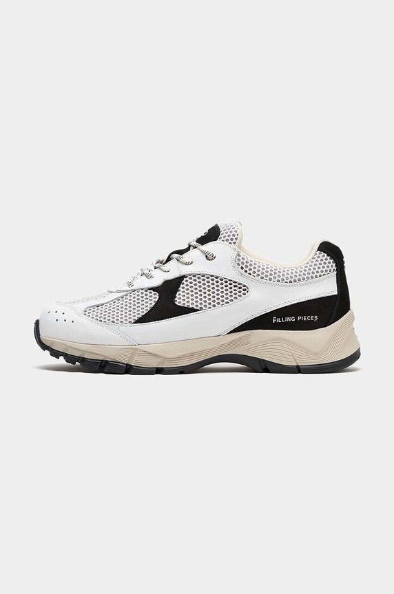 Filling Pieces sneakersy Oryon skóra zamszowa biały 56355081861