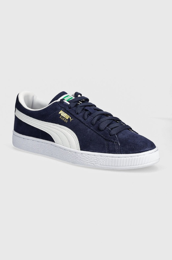 Puma sneakersy zamszowe Suede Classic skóra zamszowa granatowy 399781