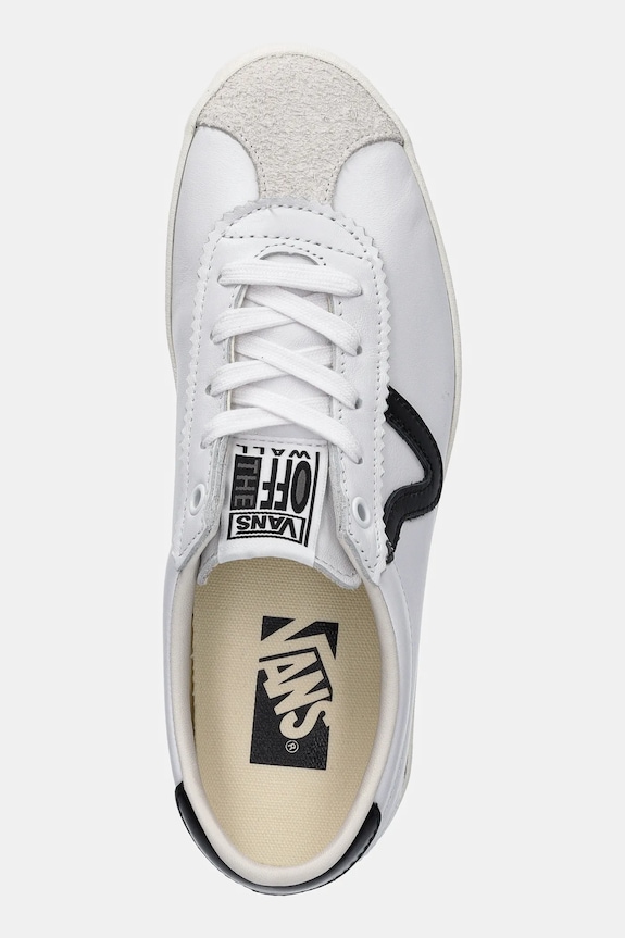 Kožené tenisky Vans Premium Classics LX Sport Low 73 bílá VN000D2JBLK1