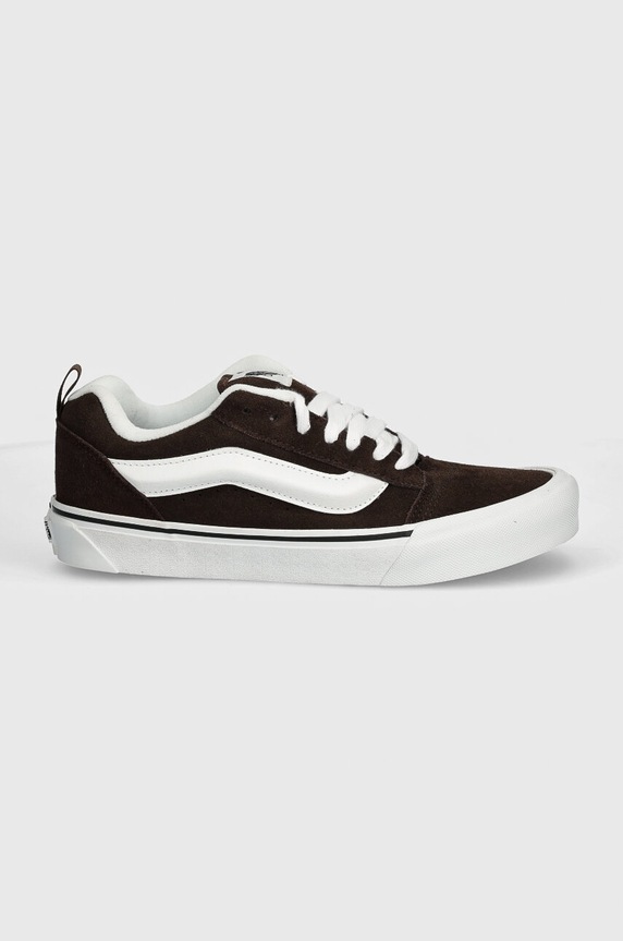 Vans scarpe da ginnastica in camoscio Knu Skool VN0009QCNWH1 marrone AW24