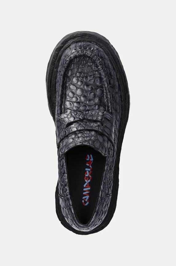 CAMPERLAB mokasyny skórzane Vamonos szary A500023.003