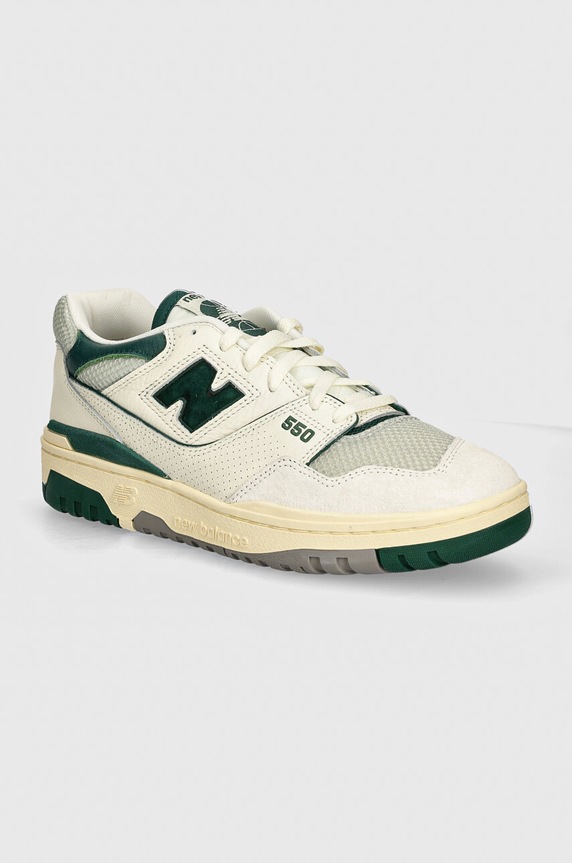 Sneakers New Balance 550 υφασμάτινο μπεζ BB550CPE
