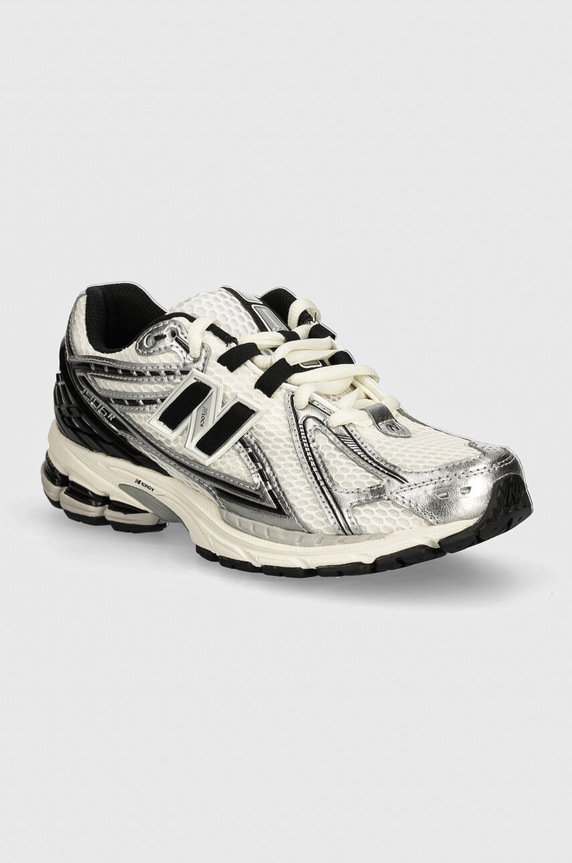 Sneakers New Balance 1906 απομίμηση λείου δέρματος λευκό M1906RER